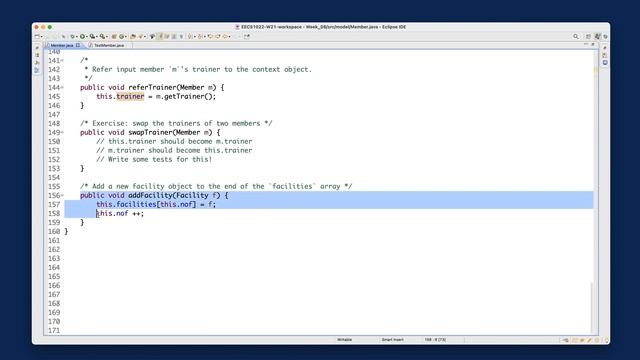 [HD] EECS1022 W21 - Java Tutorials - Week 8 - Part C5 - Anonymous Objects and Overloaded Methods смотреть онлайн