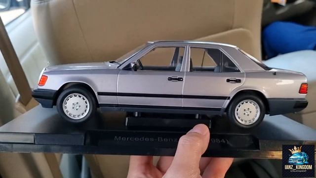 REVIEW | MERCEDES BENZ W124 300E SILVER SKALA 1:18 BY MCG MODEL #diecast #review #mercedes смотреть онлайн