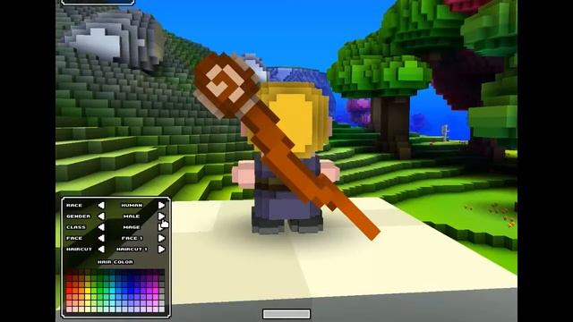 Вход на мой сервер в Cube World смотреть онлайн