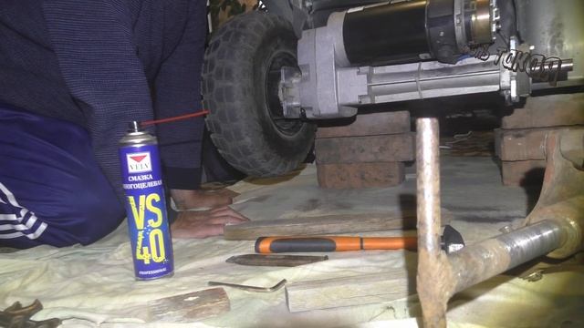 Снимаем прикипевшее ( приржавевшее ) колесо на Meyra Optimus 2