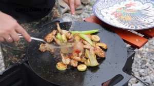 САДЖ НА МАНГАЛЕ