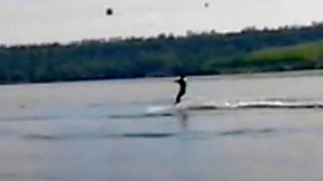 Вейк-канатка. в Запорожье. Набережная.