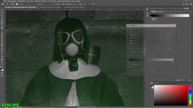 Speed Art. "Вера после...".Photoshop работа смотреть онлайн