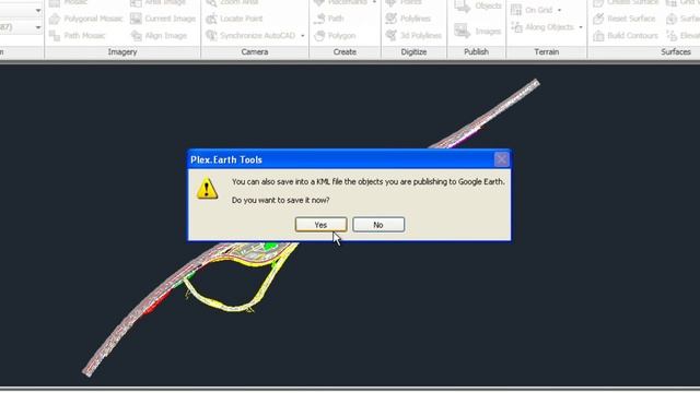 AutoCAD - Google Earth: Publish drawing objects to Google Earth смотреть онлайн