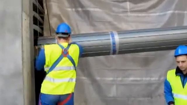 AES - Наистина нестандартен монтаж на ролетна врата Хьорман смотреть онлайн