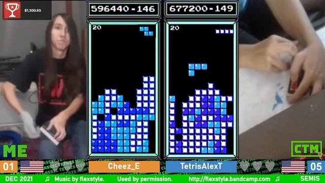 AMAZING Tetris Survival By Rolling Inventor Cheez смотреть онлайн