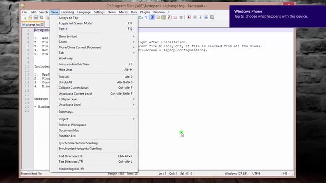 Notepad++ 7.9.2 смотреть онлайн