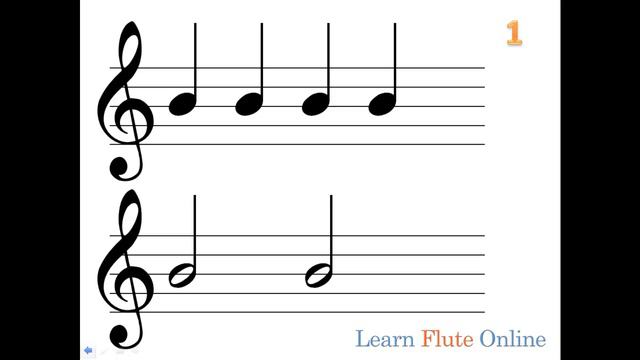 Learn Flute Online: Note Reading & Playing 03 -Module 03 Online Flute Lessons смотреть онлайн