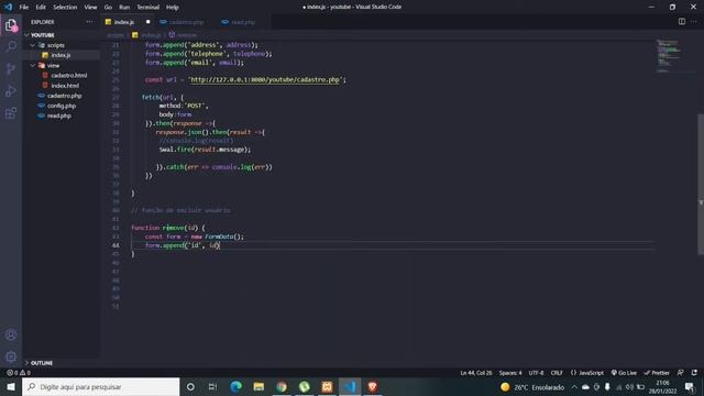 CRUD com PHP, MySQL, JavaScript & Bootstrap(Create, Read, Update e Delete)|PARTE 4 смотреть онлайн
