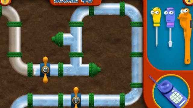Умелец Менни: Почини Трубопровод. Развивающая игра для детей.(Handy Manny). смотреть онлайн