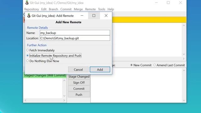 Backup Git Repository смотреть онлайн