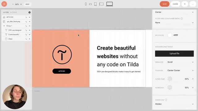 How to Create Unique Designs in Zero Block on Tilda смотреть онлайн