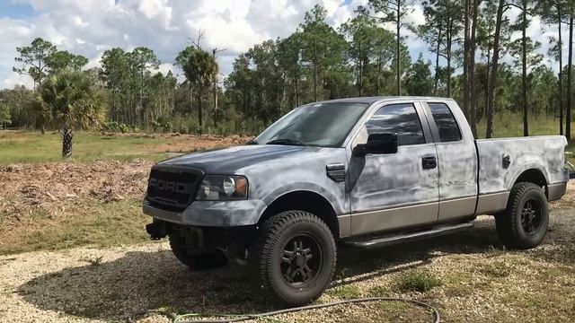 I Raptor Lined My ENTIRE Truck Olive Green (2006 Ford F150) смотреть онлайн