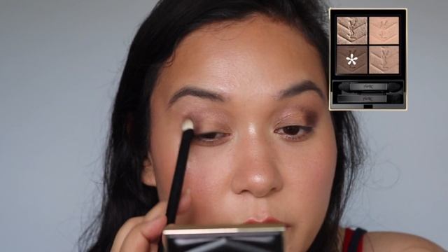 NEW! YSL Couture Mini Clutch Eyeshadow Palette #100 Stora Dolls | Demo & Comparison swatches смотреть онлайн