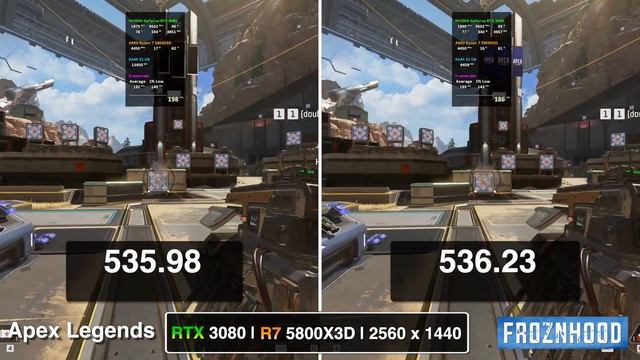 NVIDIA drivers 535.98 vs 536.23 - Test in 9 Games | RTX 3080 | 5800X3D | Best driver 2023 | 1440p смотреть онлайн