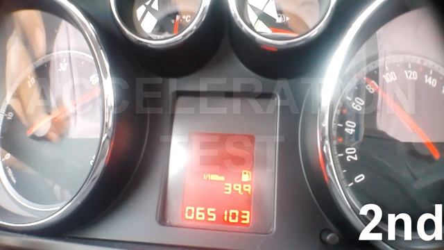 Opel Insignia acceleration 2.0 CDTI 116kW / 158 kM.Przyspieszenie. смотреть онлайн