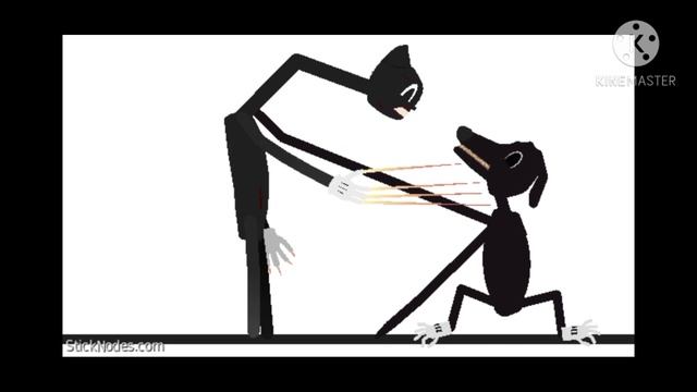 Cartoon cat VS cartoon dog:stick nodes (REUPLOADED) смотреть онлайн