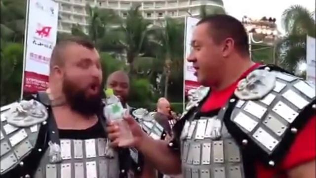 МИХАИЛ КОКЛЯЕВ БЕРЁТ ИНТЕРВЬЮ У EDDIE HALL. САМЫЙ СИЛЬНЫЙ ЧЕЛОВЕК 2013 смотреть онлайн