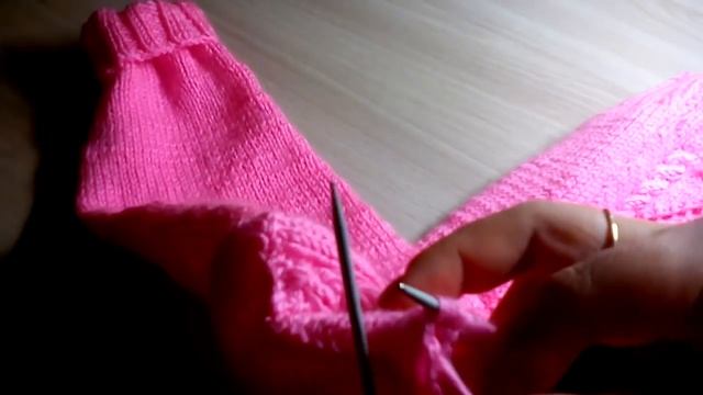 Детская кофточка с сердечками для девочки. 3 часть. Мастер-класс. смотреть онлайн