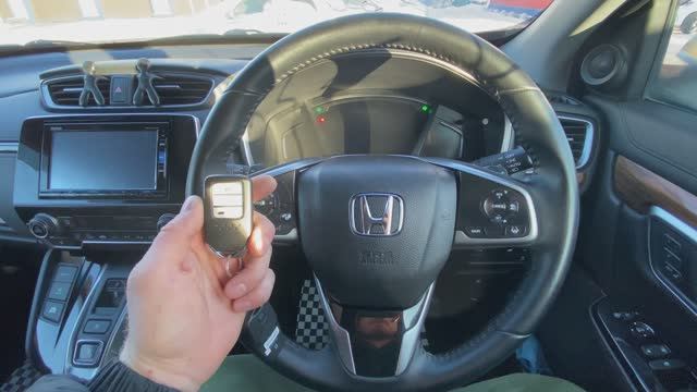 Honda CR-V Hybrid. Отключение штатной сигнализации. смотреть онлайн