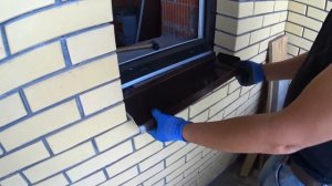 Как установить отлив на окно пвх