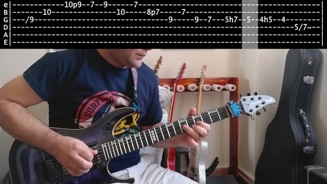 Metallica - The Unforgiven SOLO + TAB смотреть онлайн