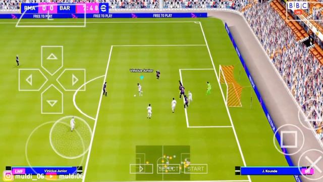 اخيرا تحميل لعبة PES 2024 لمحاكي PPSSPP بدون نت بآخر الإنتقالات برابط مباشر بيس موبايل 2024
