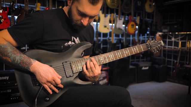 Schecter Diamond Series DEMON-7 FR Guitar Demo смотреть онлайн