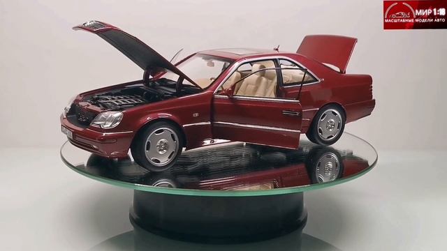 Mercedes CL600 C140 1997 Norev 1/18