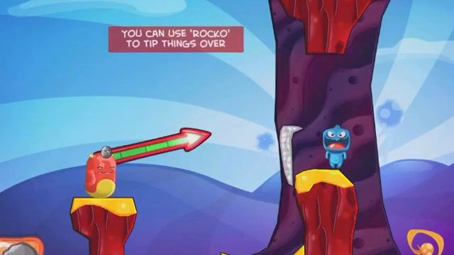 Monster Island Yellow Jello Level 1-16 3 Stars Walkthrough video gameplay tutorial iphone 4S смотреть онлайн