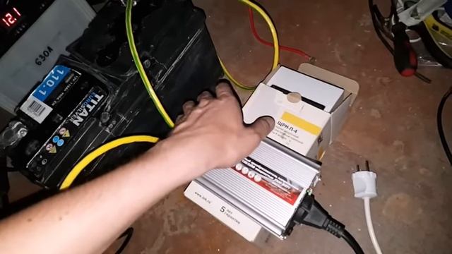 Запуск обогревателя через инвертор мод. син. смотреть онлайн