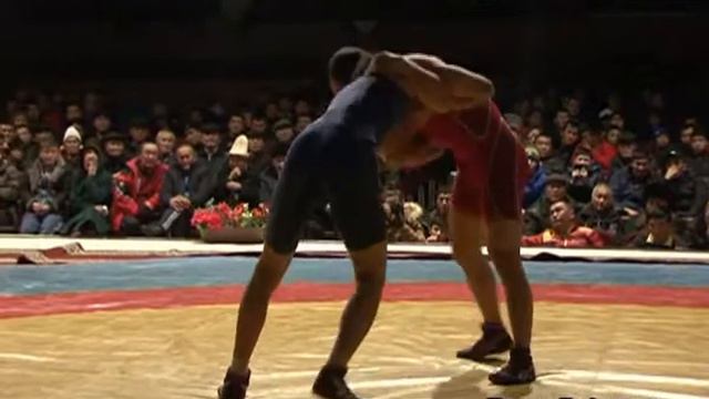 Вольная борьба. Чемпионат Кыргызстана-2017. 70 кг Финал. Музафар Юнусов-Шарыпбек уулу Умотаалы смотреть онлайн