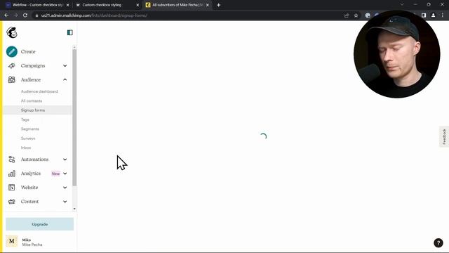 How to integrate Mailchimp and Webflow? (Basic Setup, Custom Fields, Tags) смотреть онлайн