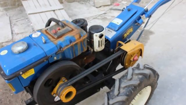 Модернізований дизельний мотоблок "Заря" 8к.с якому 4 роки. смотреть онлайн