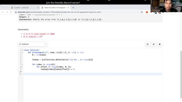 Prefix what! Leetcode Weekly Contest 231 (107th) with commentary смотреть онлайн