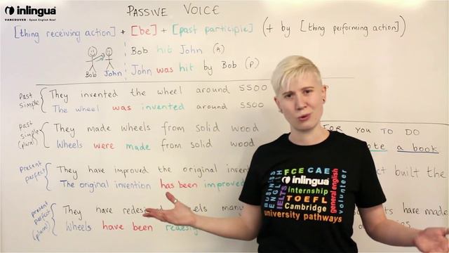 Passive Voice - English Lessons with inlingua Vancouver смотреть онлайн
