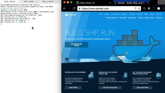 MeanStackJS - What is dockerfile смотреть онлайн