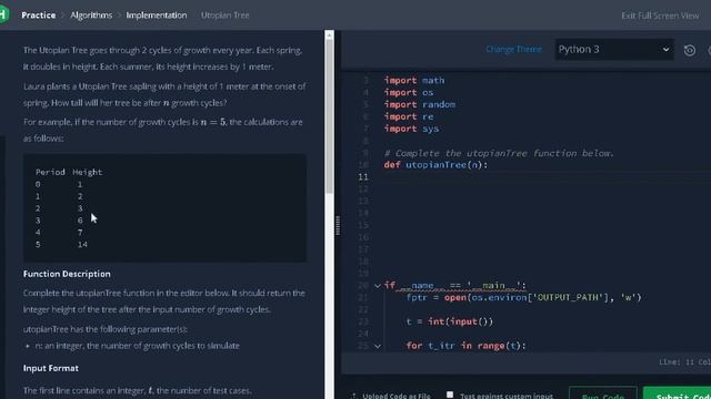 32 - Utopian Tree | Implementation | Hackerrank Solution | Python смотреть онлайн