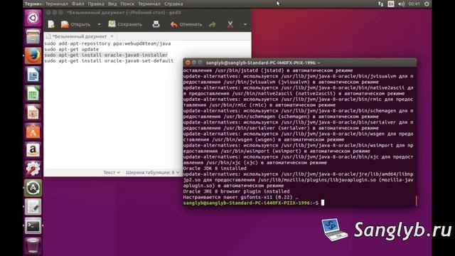 Как установить Java 8 JDK, JRE в Ubuntu смотреть онлайн