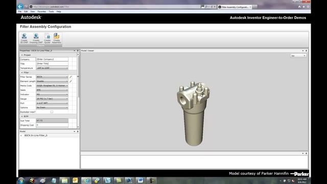 Web-based Product Configuration with Autodesk Inventor ETO смотреть онлайн