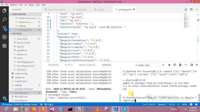 Angular and Electron -Building Native Desktop App смотреть онлайн