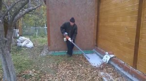 Воздуходув своими руками из двигателя пылесоса и ПВХ труб