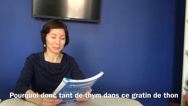 Cкороговорка на французском 1: Pourquoi donc tant de thym dans ce gratin de thon? смотреть онлайн