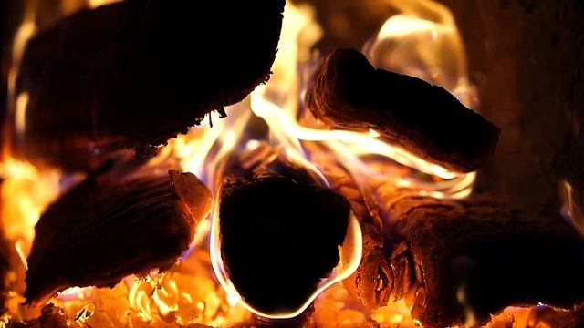 Релаксация У КАМИНА. Тепло домашнего очага. Треск горящих в камине поленьев