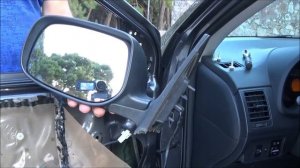 2007-2013 Toyota Corolla How to remove/replace driver side mirror αντικατάσταση καθρέπτη οδηγού
