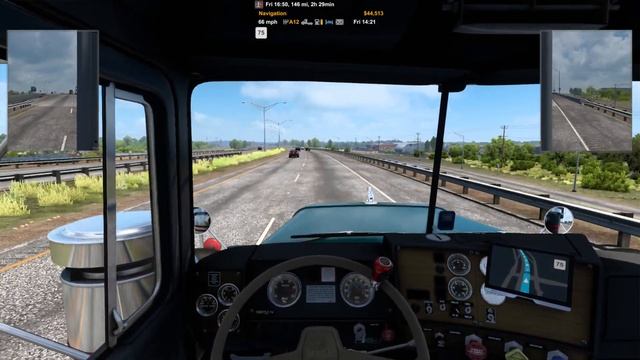 American Truck Simulator 1.48 | Realistic Economy Mod | Shipment 20 | Odessa to Dallas смотреть онлайн