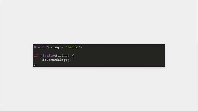 Truthy and Falsy in PHP смотреть онлайн