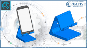 Подставка для телефона в Компас 3Д