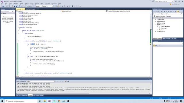 Ders 44 Treeview Kullanımı смотреть онлайн