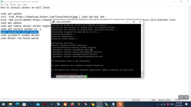 how to install docker on kali linux смотреть онлайн